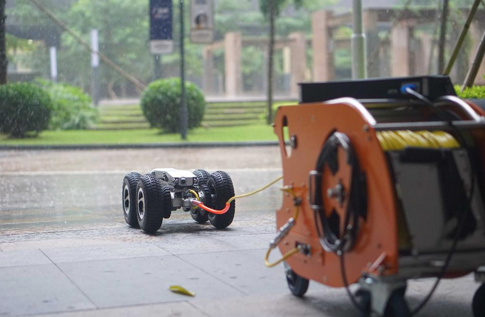 285青马村管道检测机器人